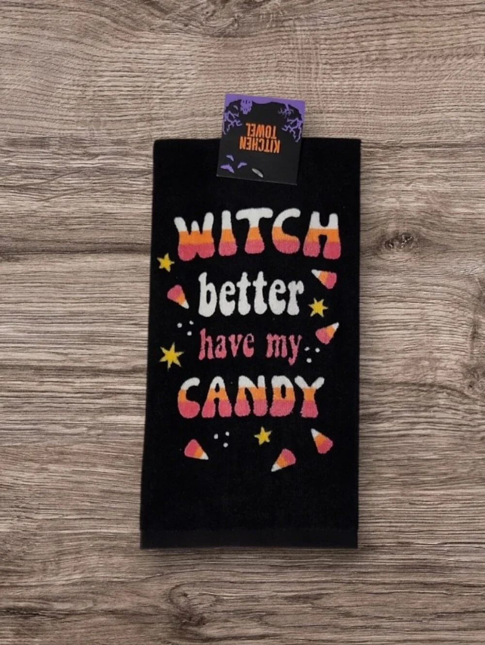 Halloween Themed Kitchen Towels & Skull & Crossbones Bag Clips